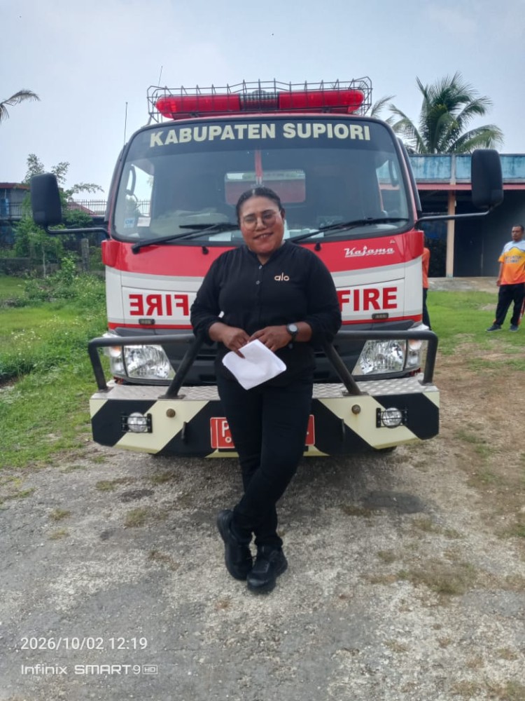 Identifikasi Sumber Daya Pemadam Kebakaran di kab. Supiori